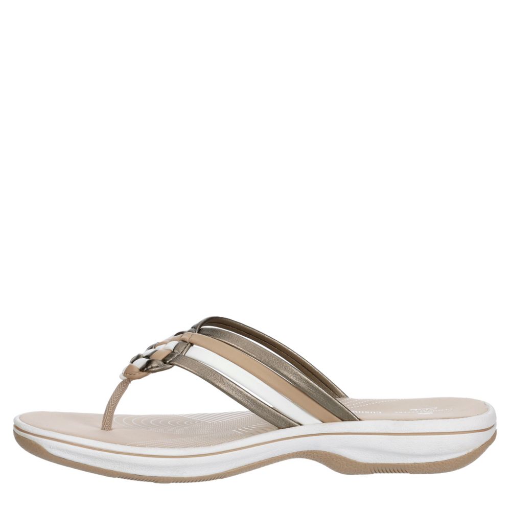 Clarks collection women's cheap brinkley athol flip flops