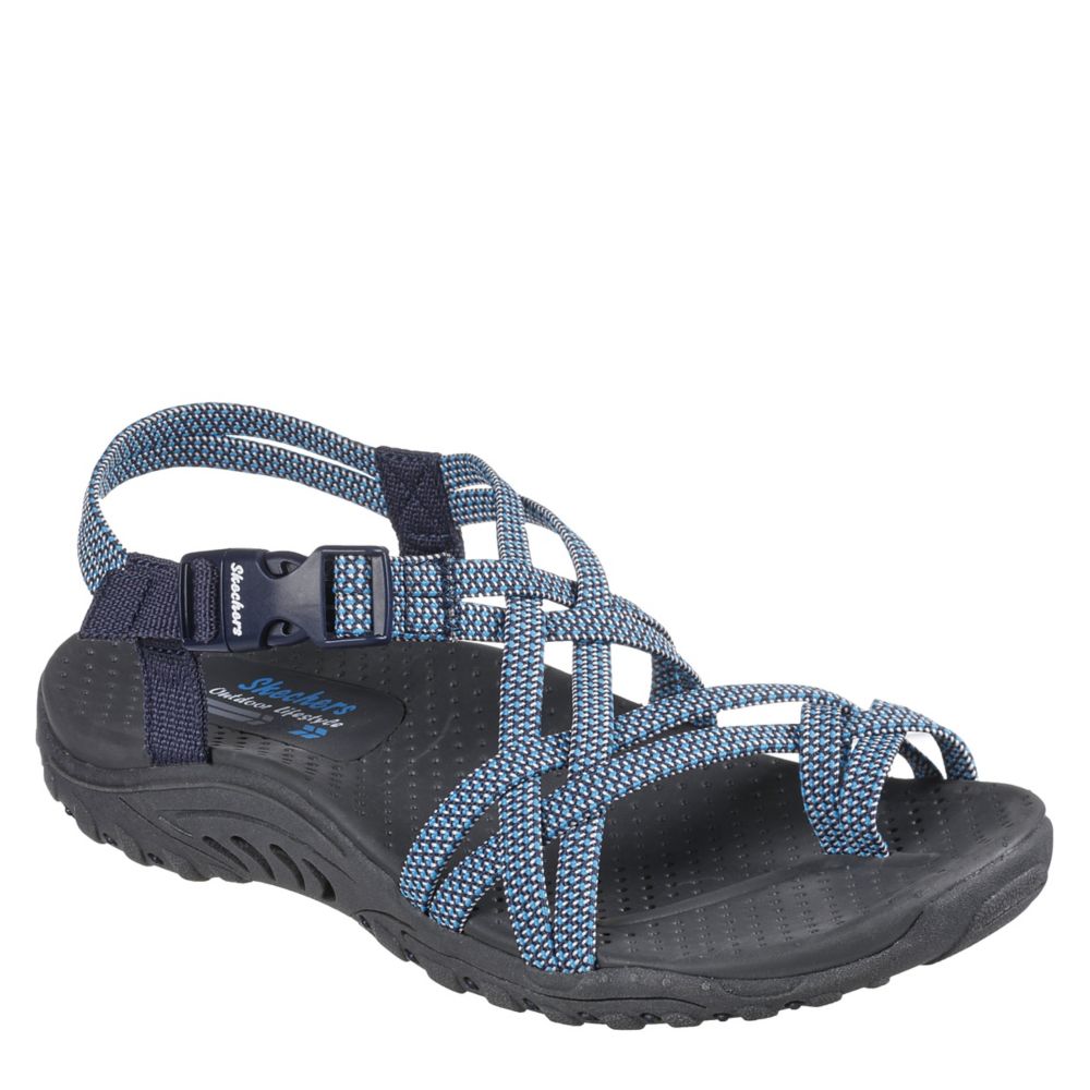 compañero Arreglo Amabilidad Navy Skechers Womens Reggae Irie Mon Outdoor Sandal | Sandals | Rack Room  Shoes