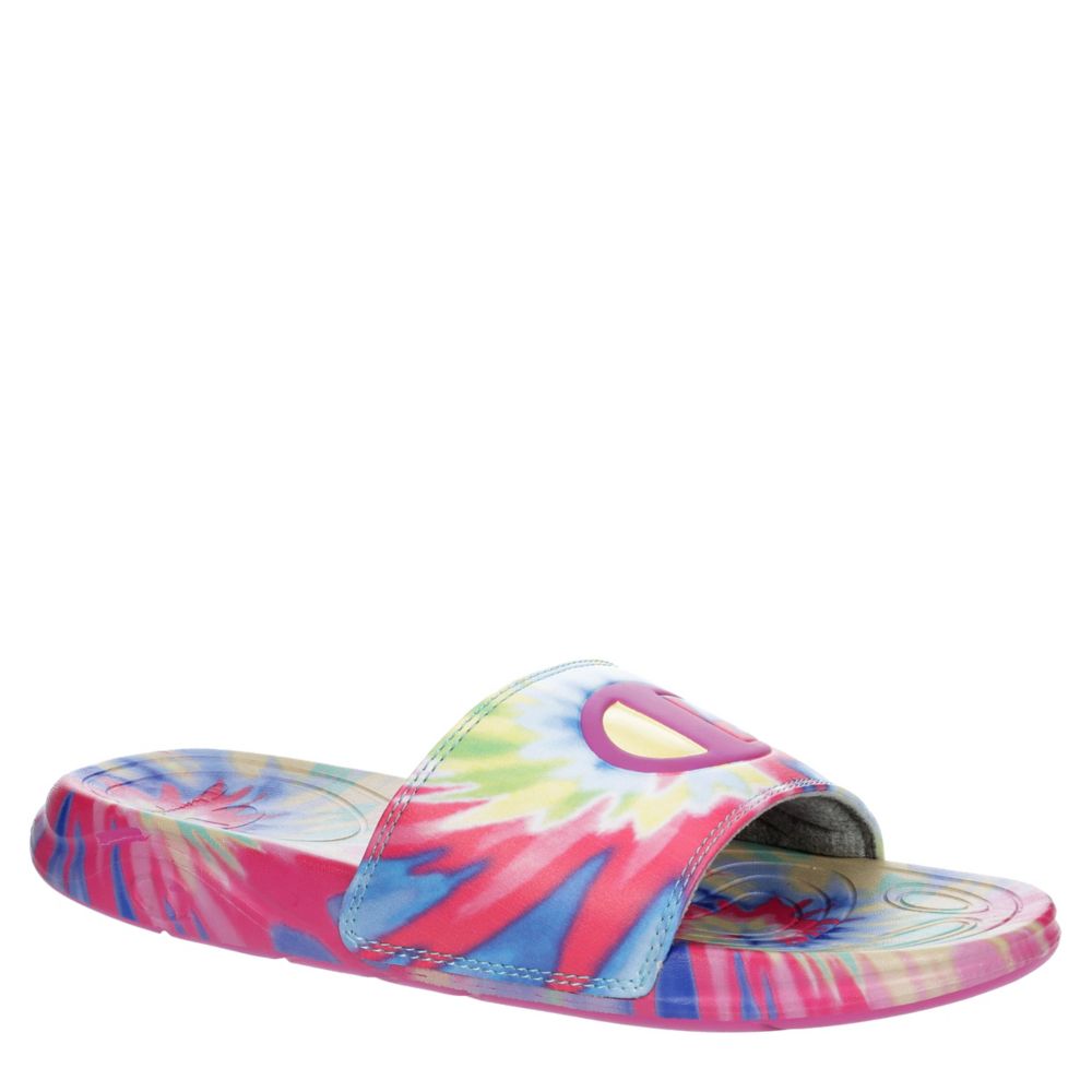 tie dye slides champion