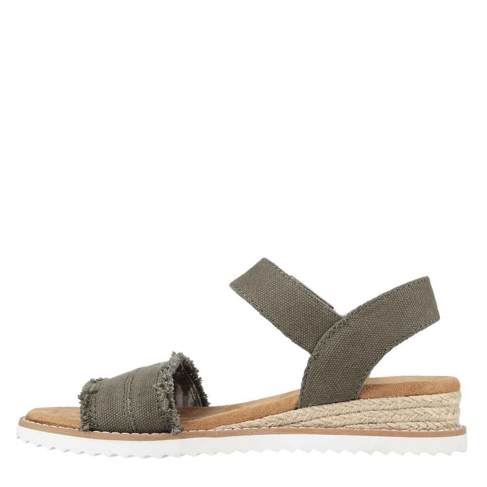 Skechers bobs from outlet women's desert kiss sandal