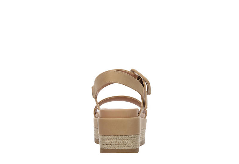 Beige Michael By Michael Shannon Womens Kira Platform Sandal | Sandals ...