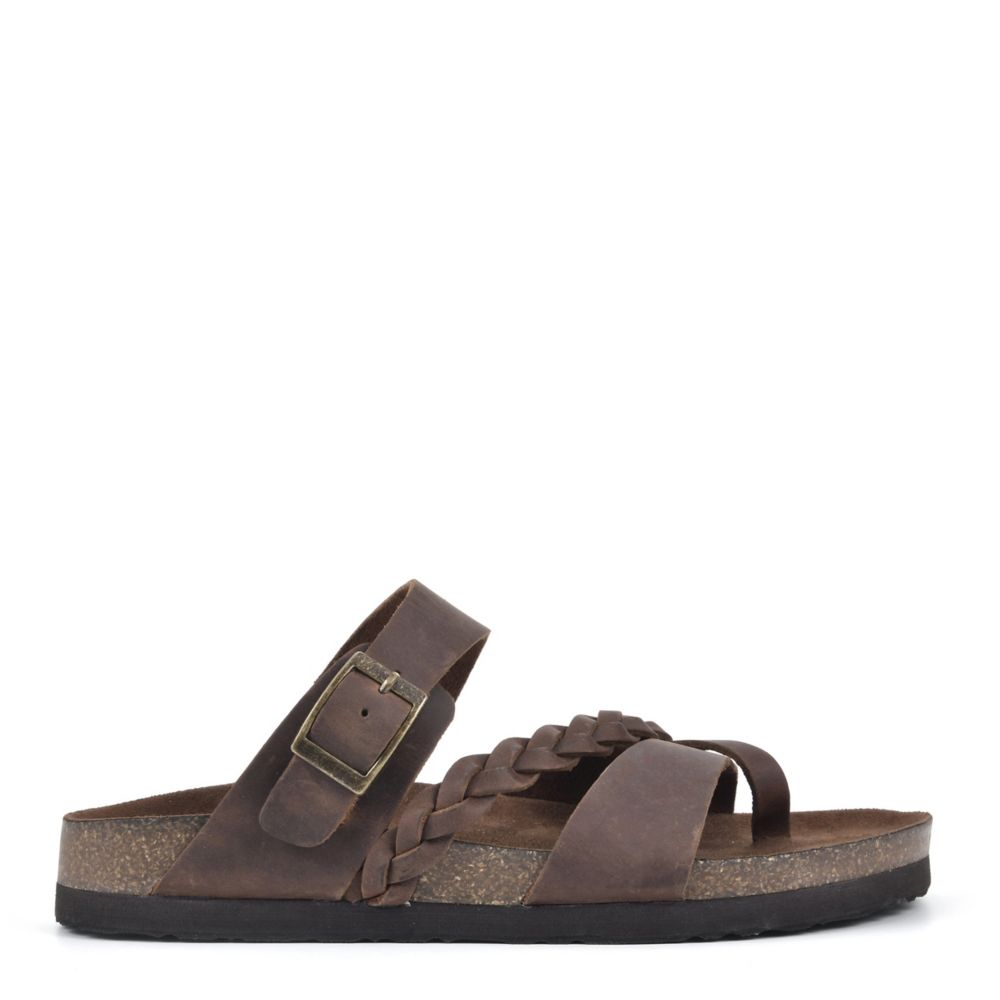 WOMENS HAZY FOOTBED SANDAL