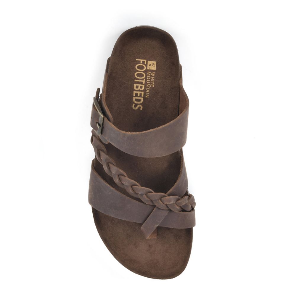 WOMENS HAZY FOOTBED SANDAL