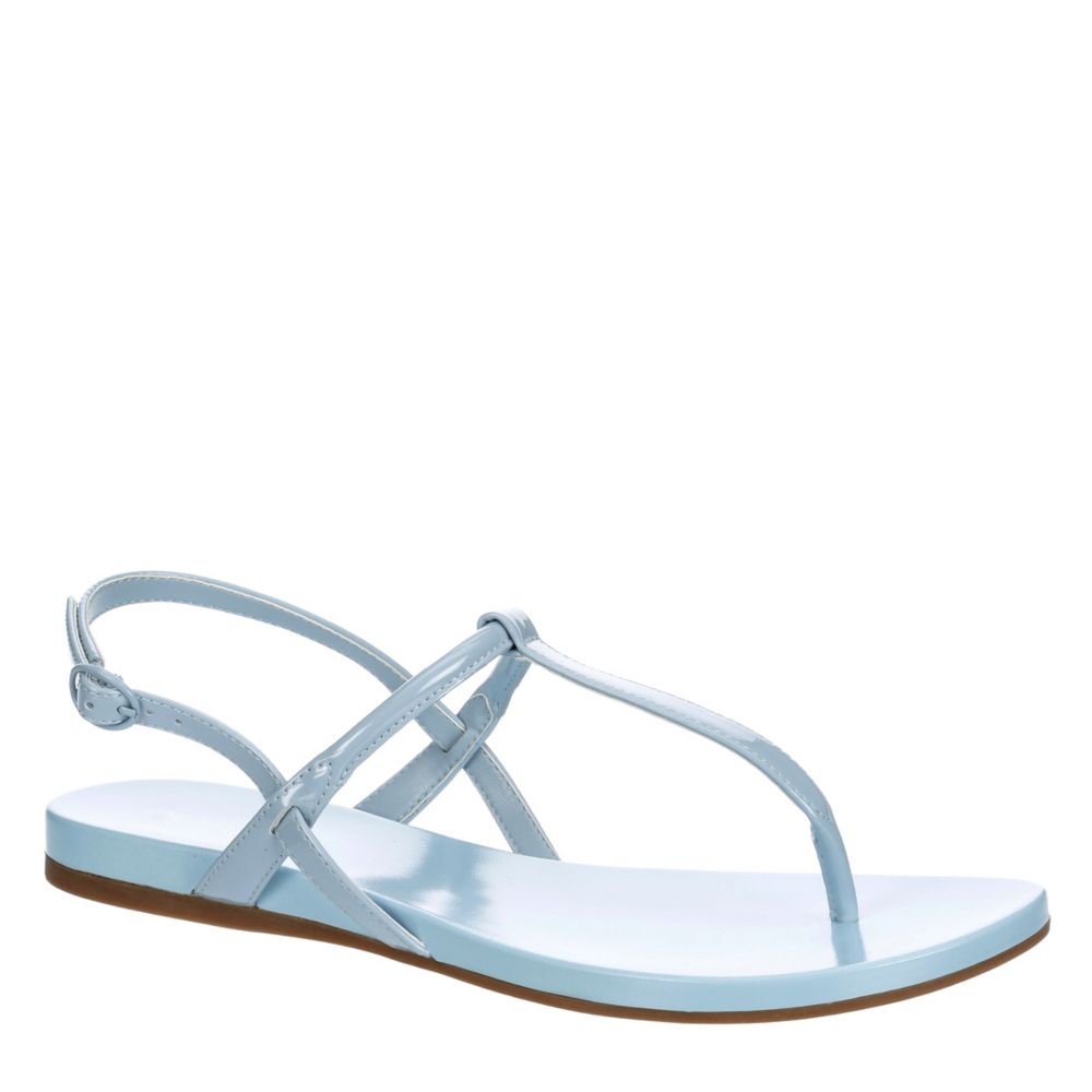 ladies light blue sandals