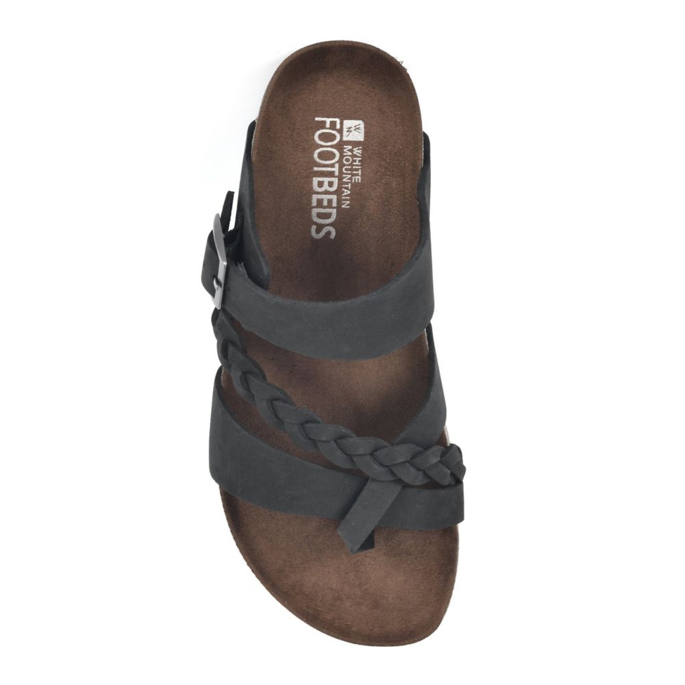 WOMENS HAZY FOOTBED SANDAL