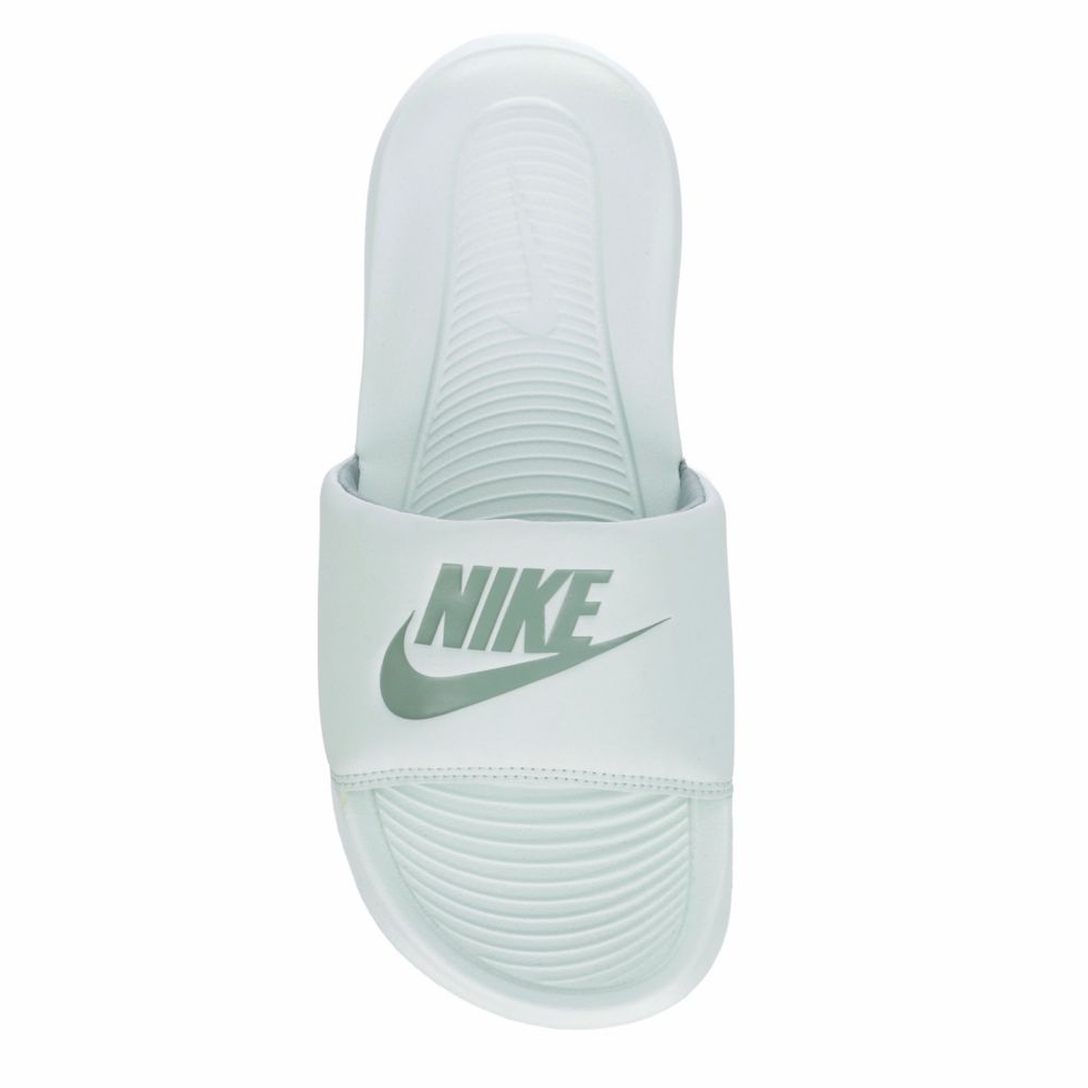 nike victori one slide green