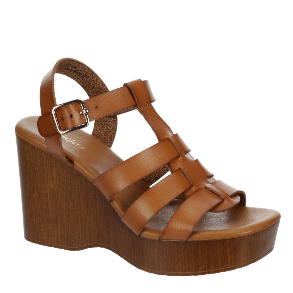 Faux Leather Toe Thong Tie Platform Sandals