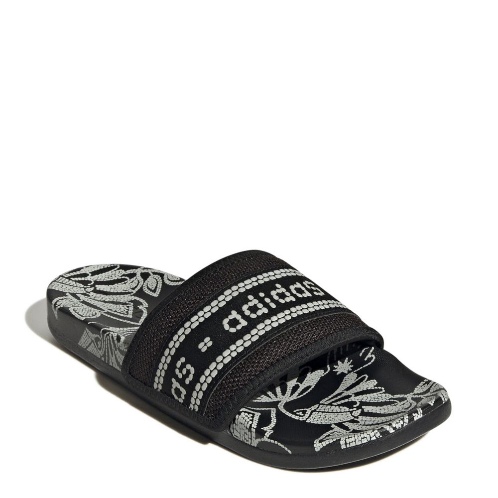 Beneficiario Cinemática yeso Black Adidas Womens Adilette Comfort Slide Sandal | Sandals | Rack Room  Shoes