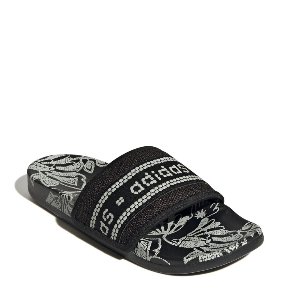 Black Adidas Womens Adilette Sandal | Rack Room Shoes