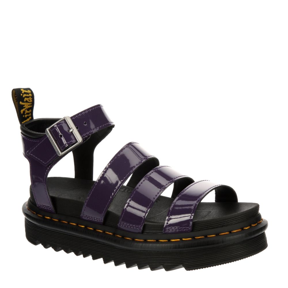 dr martens blaire sandals purple