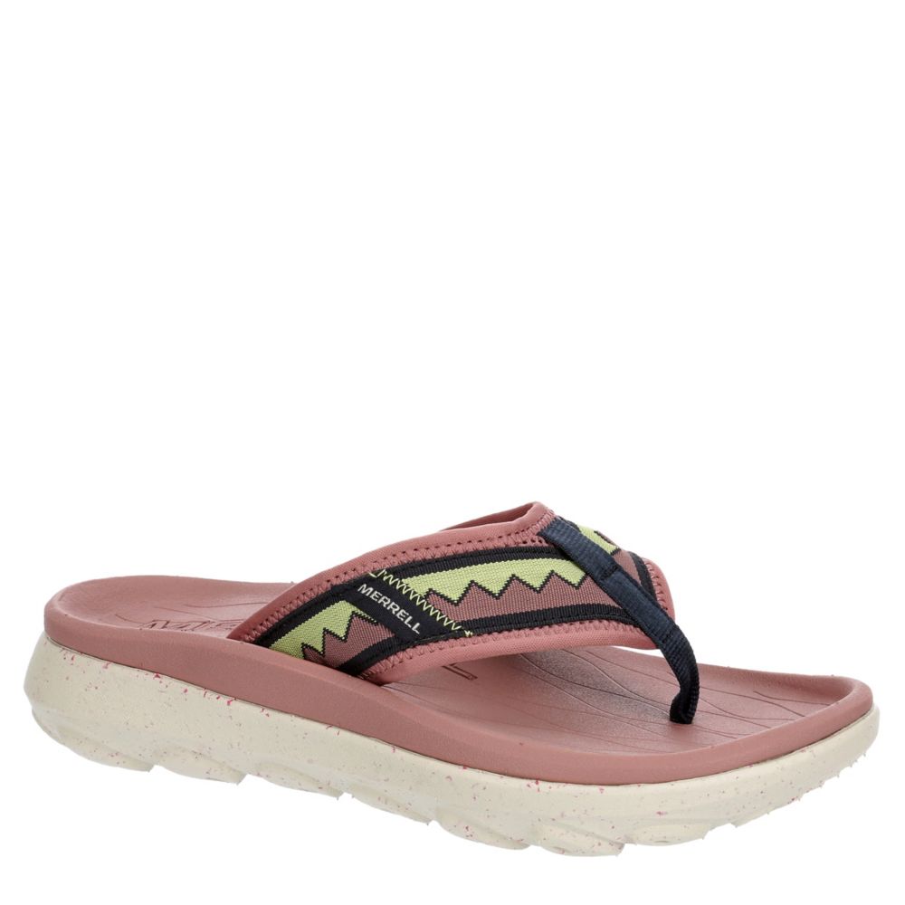 Pink Merrell Womens Hut Ultra Flip Sandal | Sandals | Rack Room Shoes