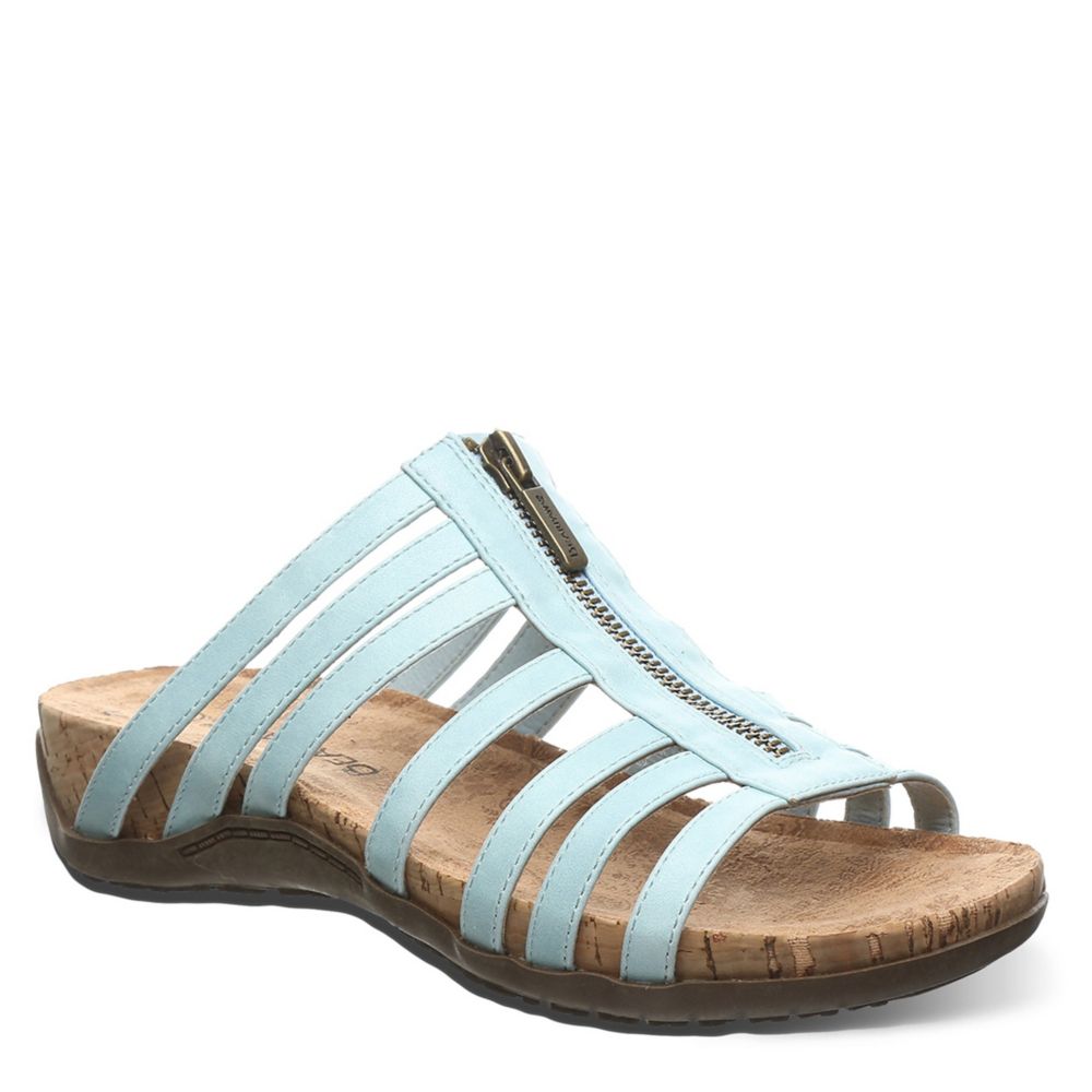 Light Blue Womens Sabrina Slide Sandal Bearpaw Rack Room Shoes