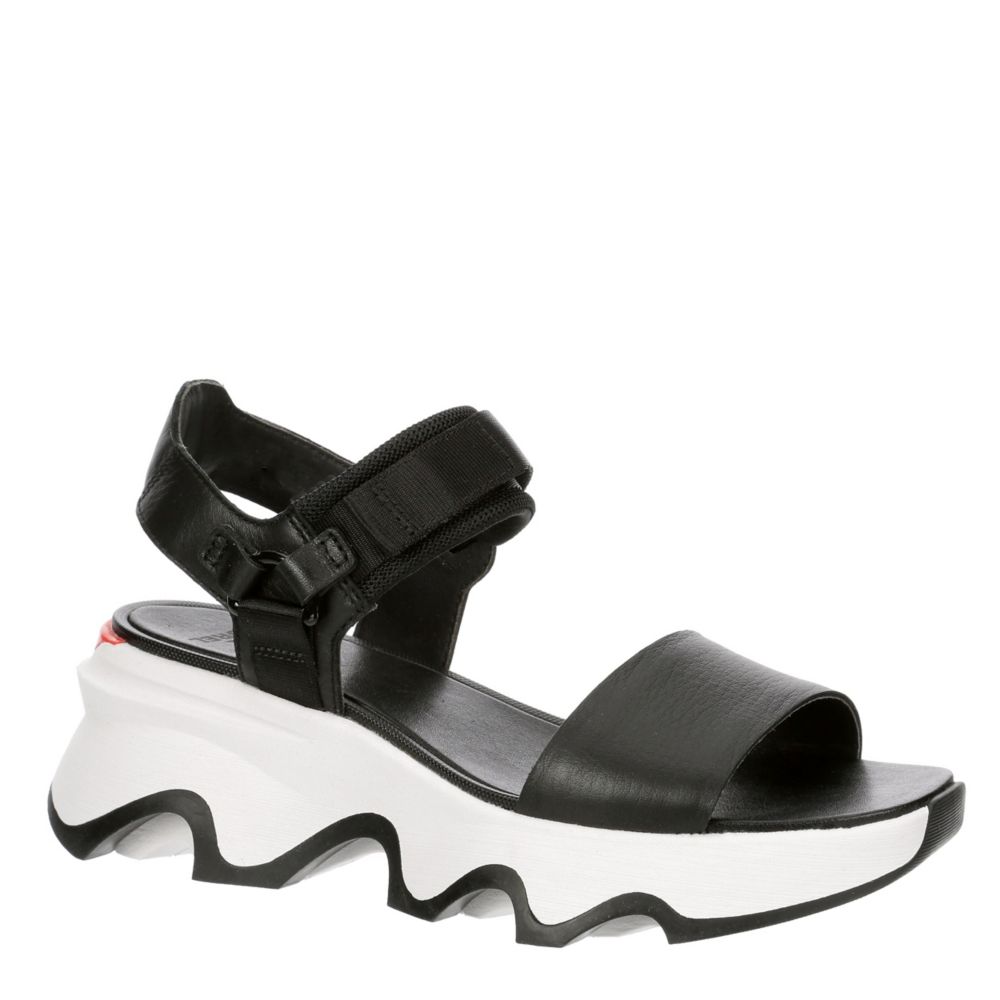 Black Womens Kinetic Sandal Sorel Rack Room Shoes