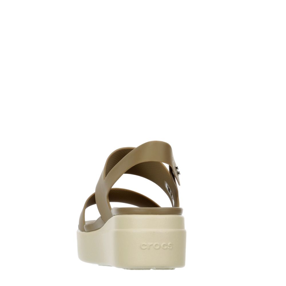 Crocs on sale slingback wedge