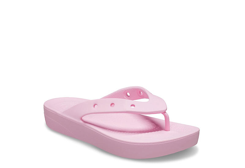 Voksen Badekar Gå ned Pink Crocs Womens Classic Platform Flip Flop Sandal | Sandals | Rack Room  Shoes