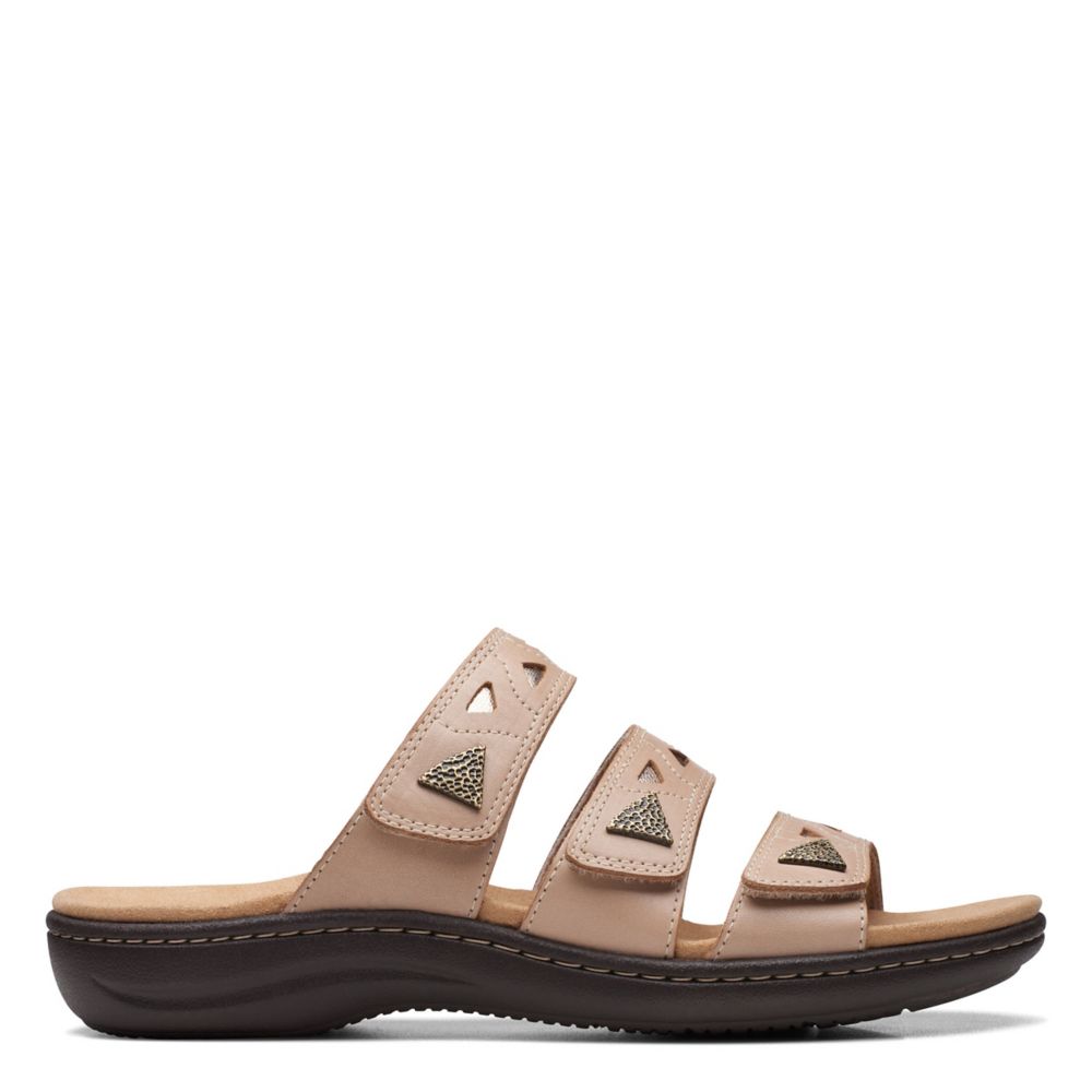 Sand Clarks Womens Nora Slide Sandal Sandals | Rack Room Shoes