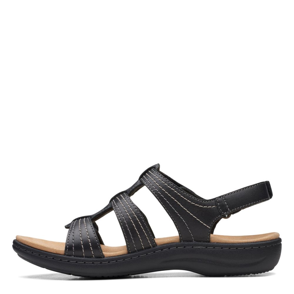 Black Womens Laurieann Vine Sandal | Clarks | Rack Room Shoes