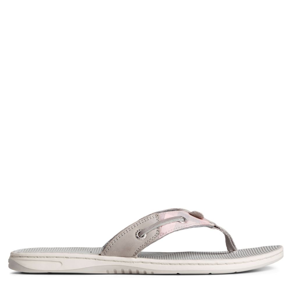 Women's Seafish Leather Flip Flop - Sandals