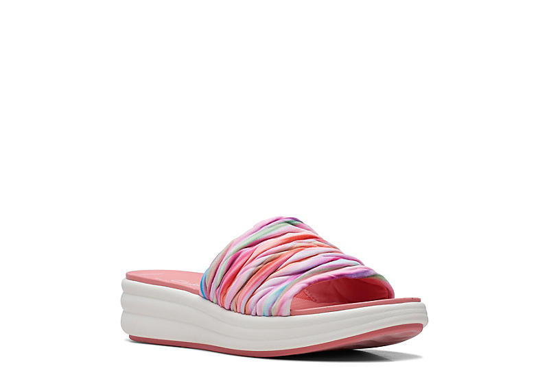 atom Shaded Centralisere Multicolor Clarks Womens Drift Petal Slide Sandal | Sandals | Rack Room  Shoes