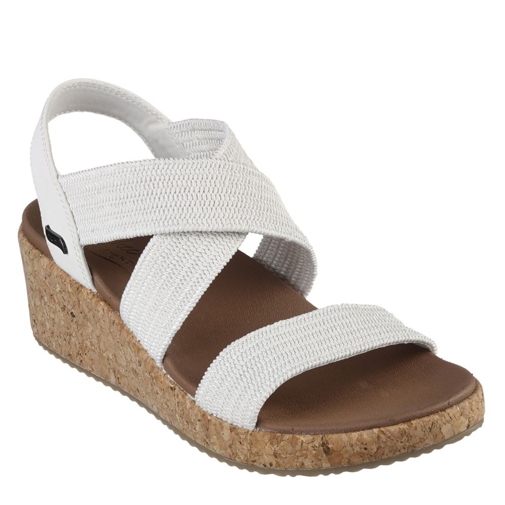skechers wedge slippers