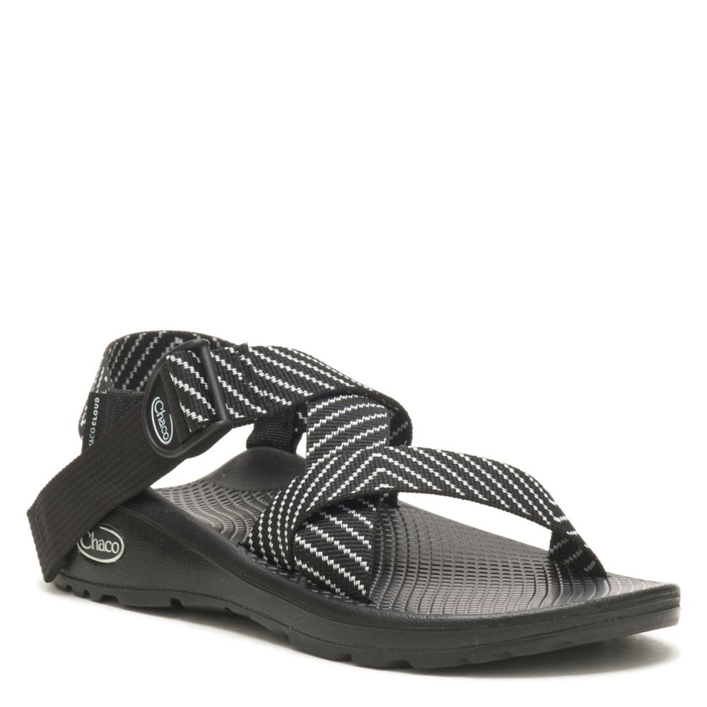 White and black discount chacos