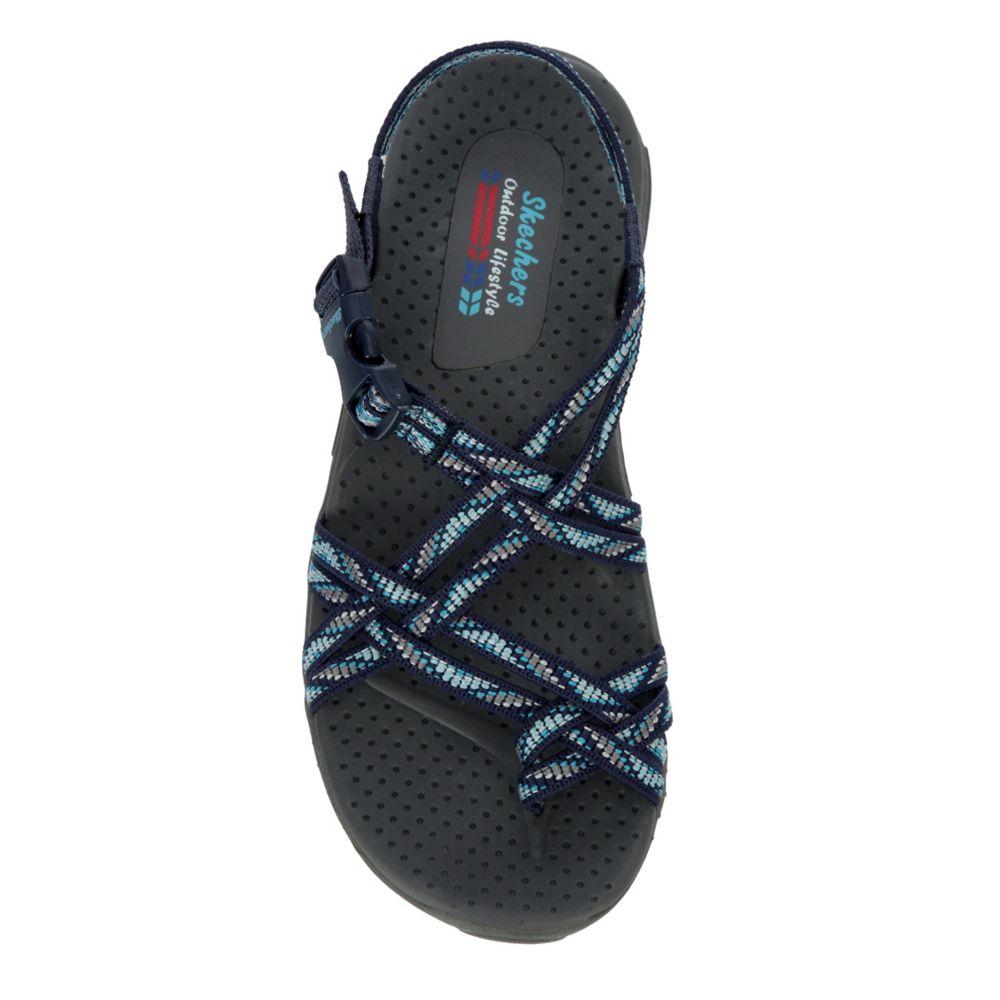 Peligro Desmañado sección Navy Skechers Womens Reggae Irie Mon Trail Grazer Outdoor Sandal | Sandals  | Rack Room Shoes