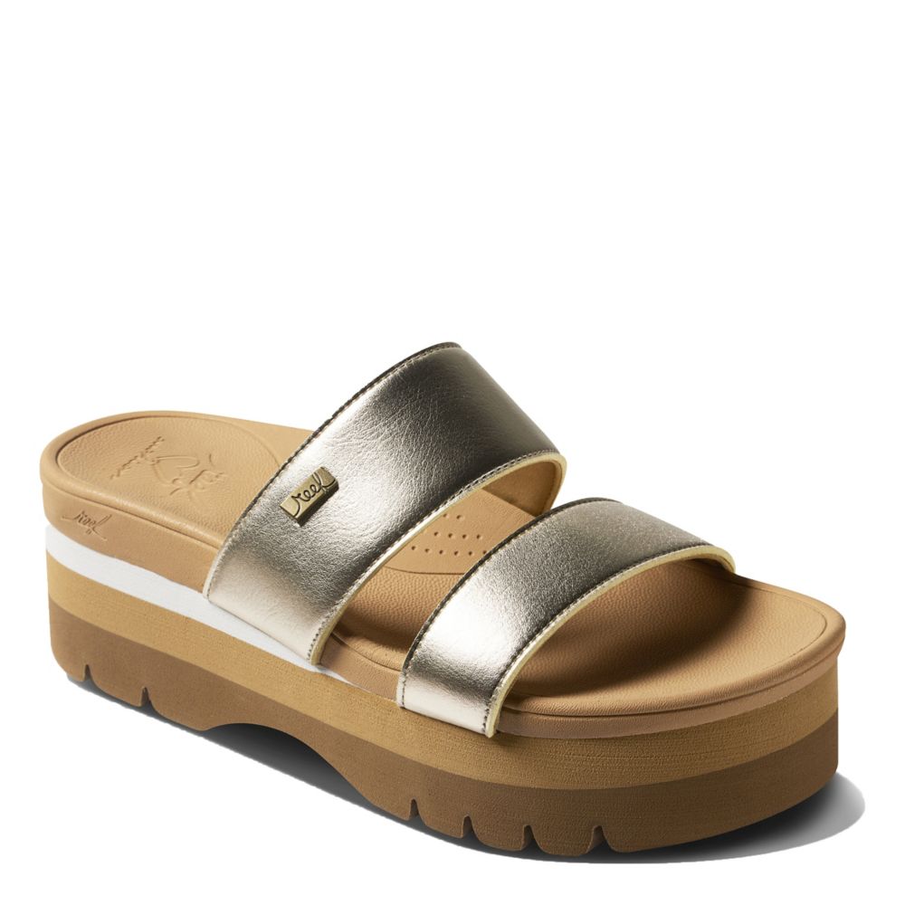 Reef 2025 gold sandals