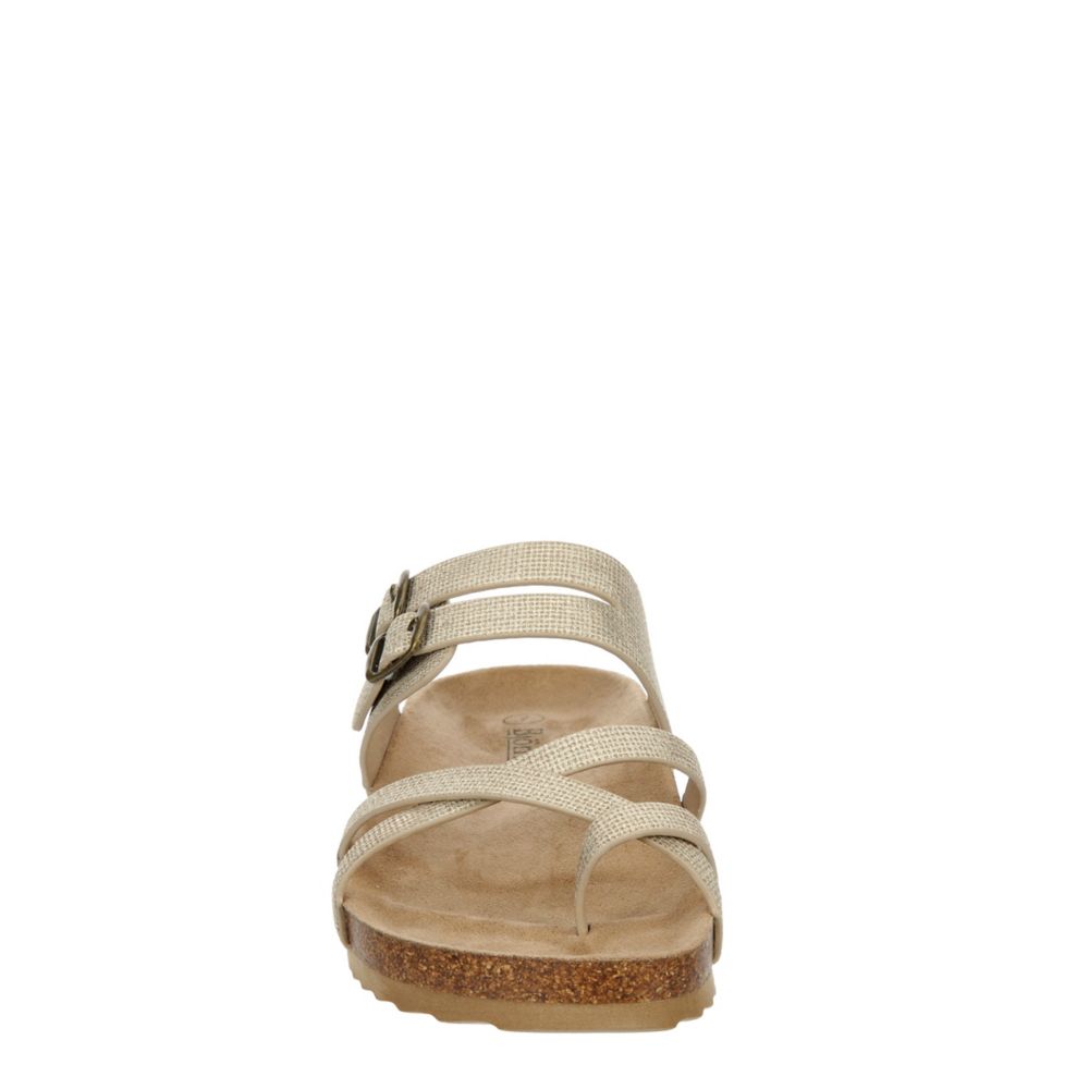 WOMENS SAMI FOOTBED SANDAL