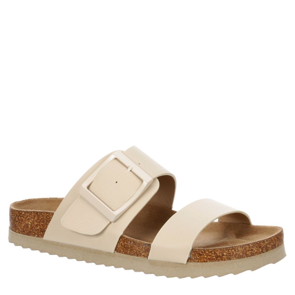 Taupe Womens Shelby Footbed Sandal | Bjorndal | Rack Room Shoes
