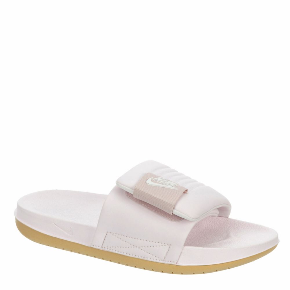 Pale Pink Nike Womens Court Adjust Slide Sandal | Sandals | Rack Room Shoes