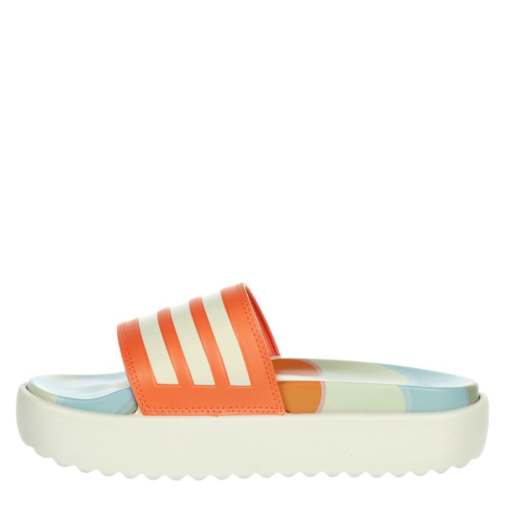 WOMENS ADILETTE PLATFORM SLIDE SANDAL