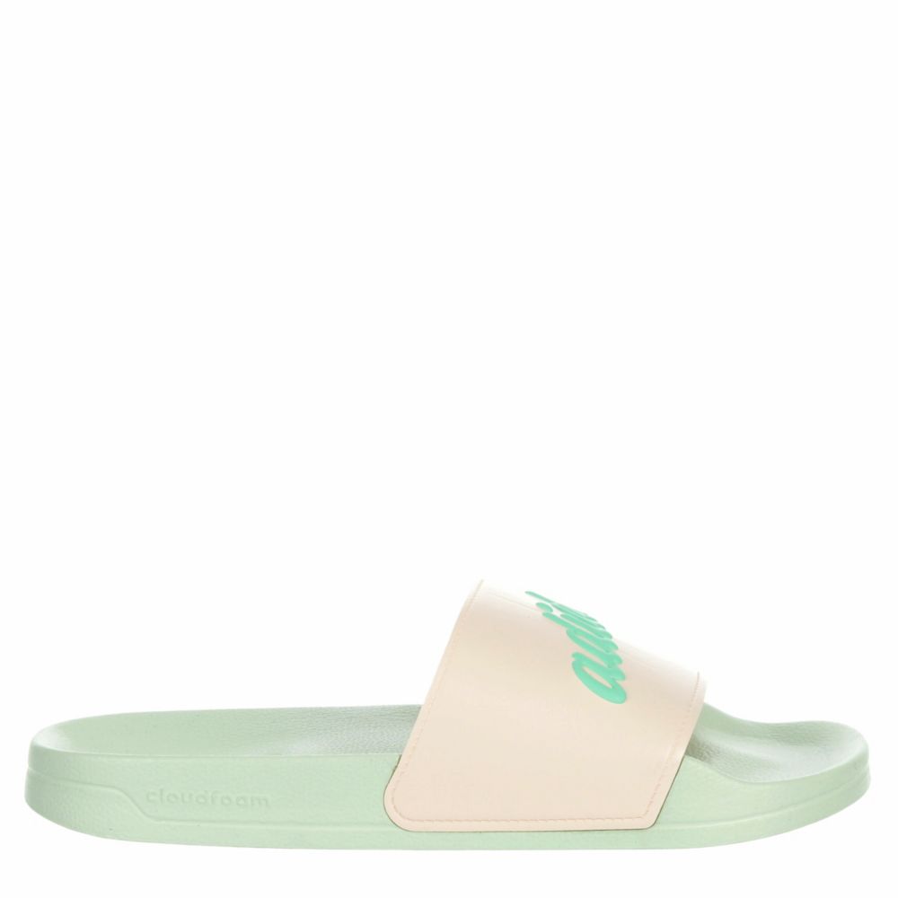 Adidas pale pink adilette hot sale sandals