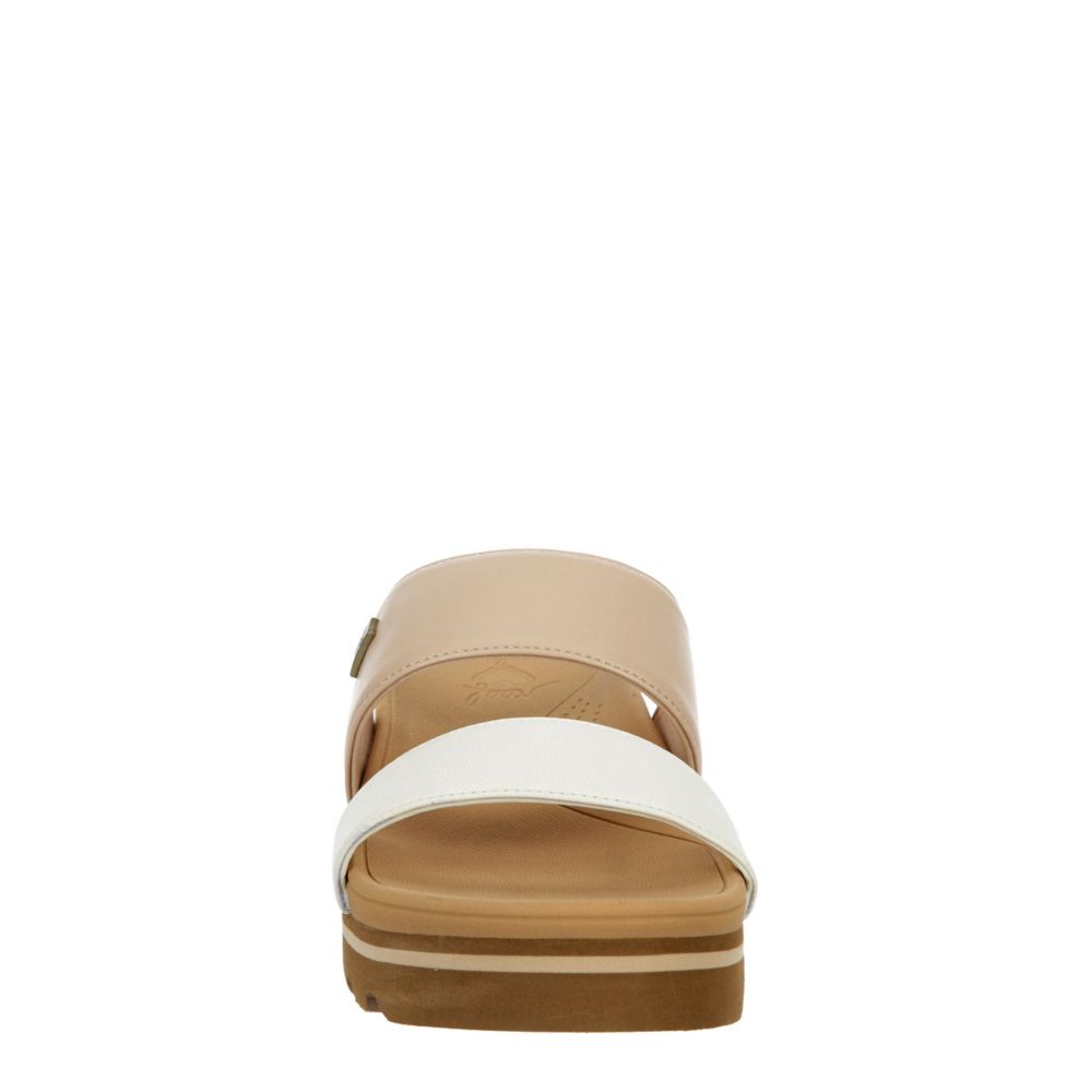 WOMENS BANDED HORIZON HI SLIDE SANDAL