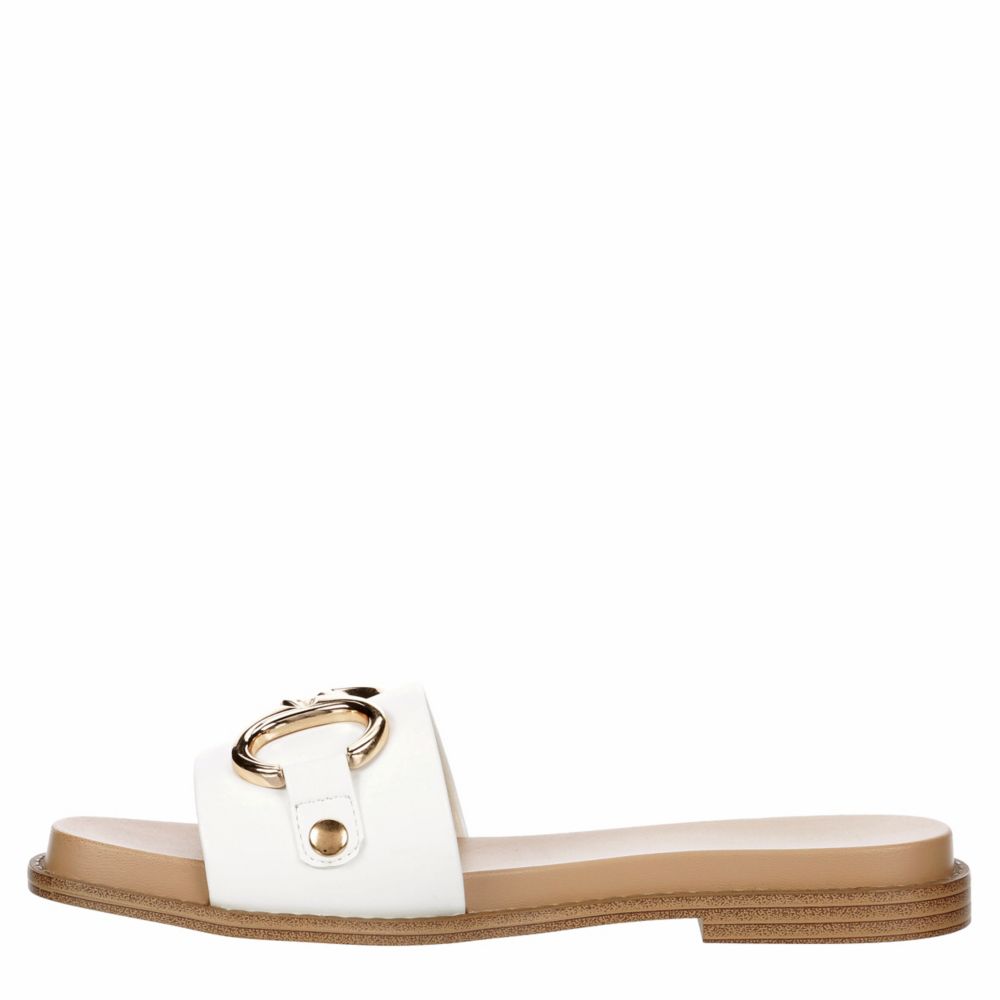 Michael By Shannon Womens Jade Slide Sandal