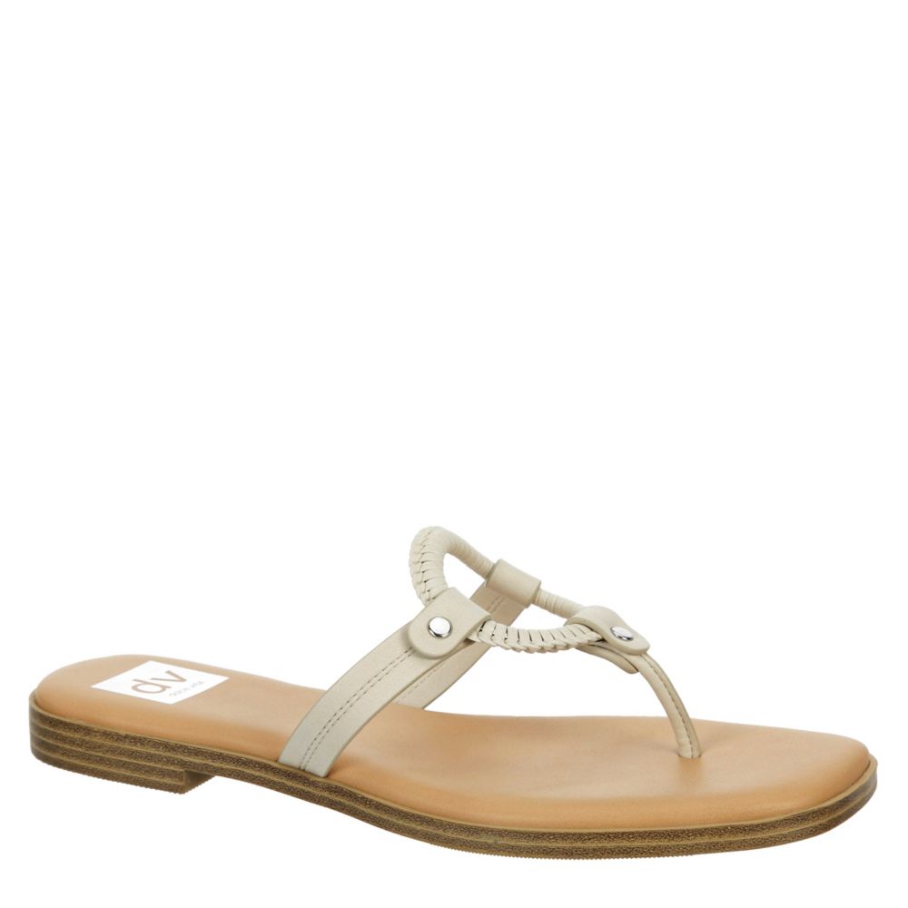 Ivory Womens Marta Flat Sandal Dv By Dolce Vita Rack Room Shoes