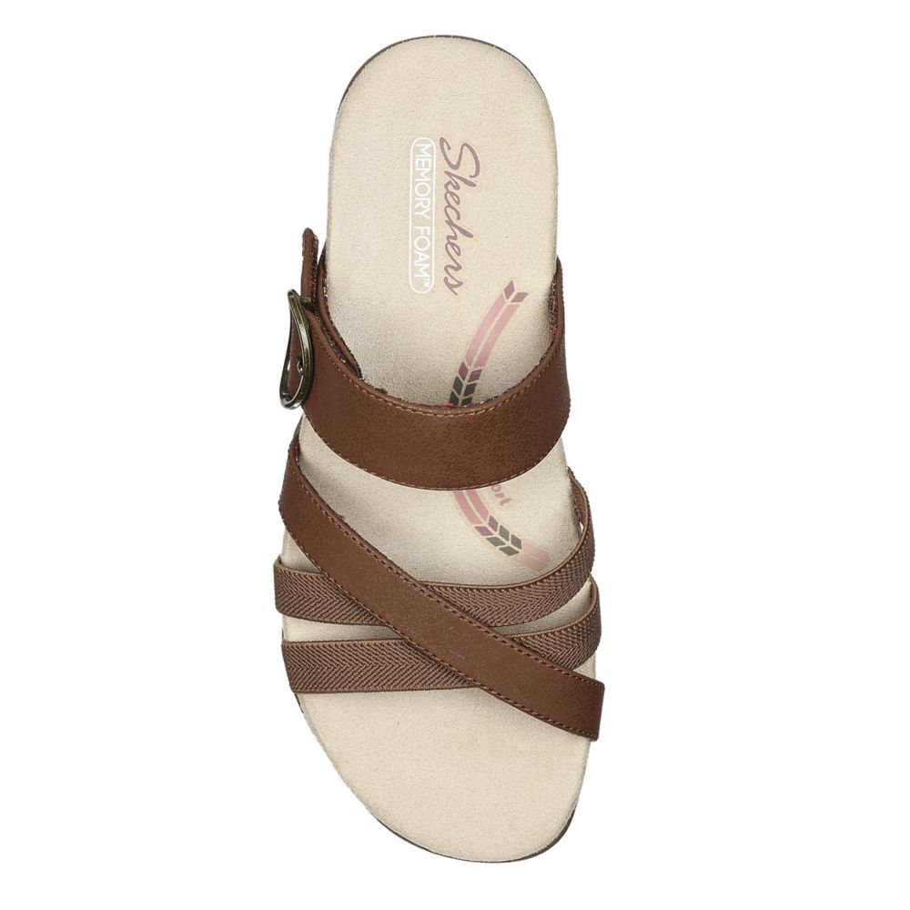 Skechers memory foam flip cheap flops womens