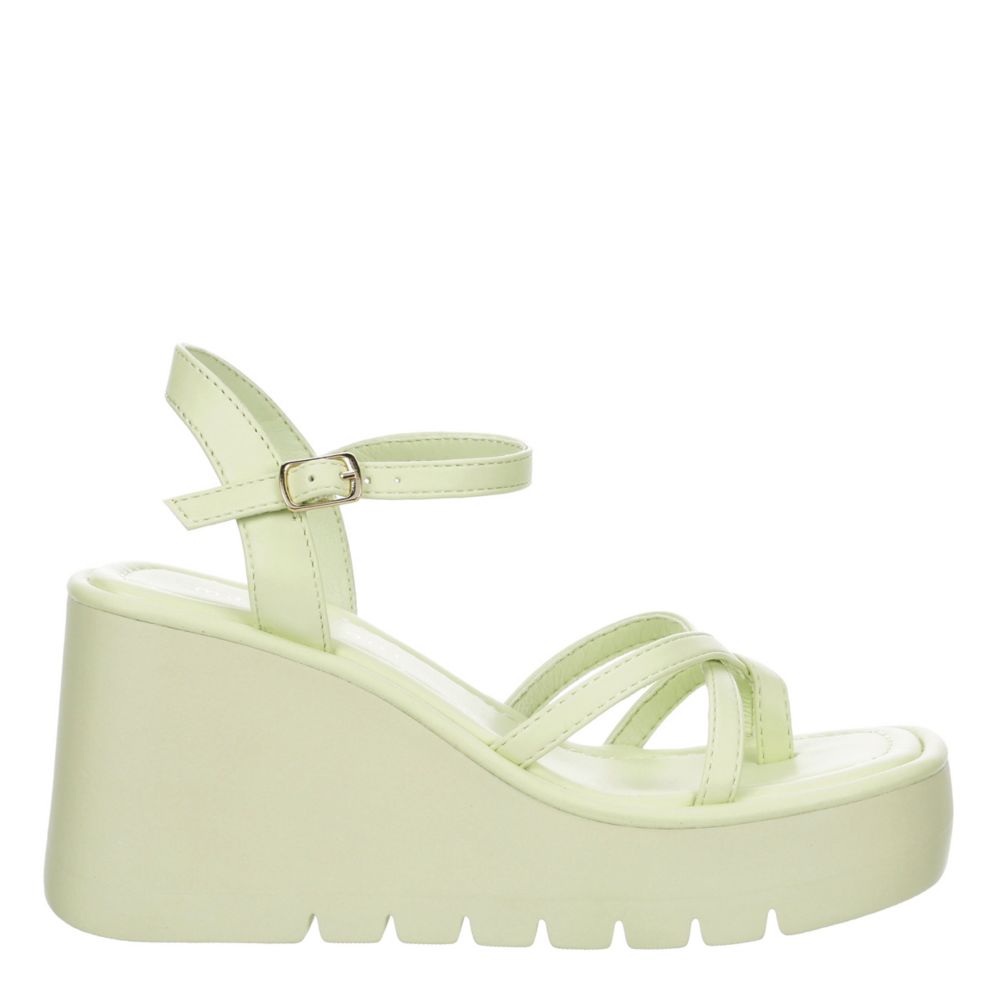 Lime on sale green wedges