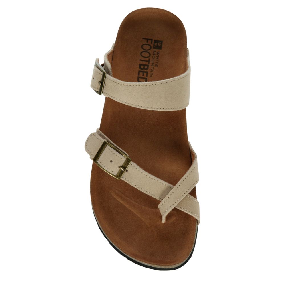 White mountain gracie footbed on sale sandals