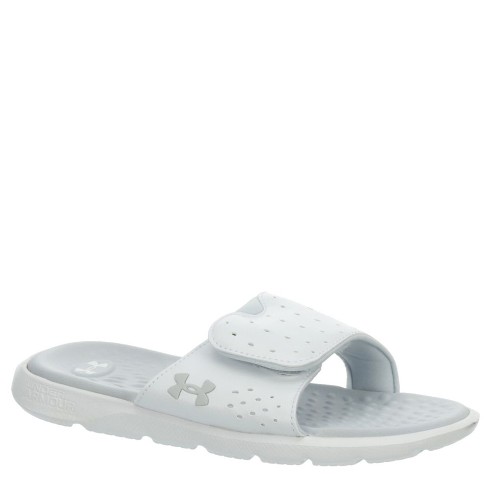 Under armour hotsell playmaker slides womens