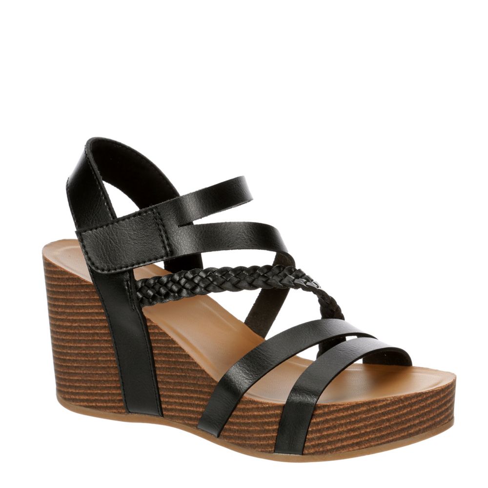 ladies wedge mules