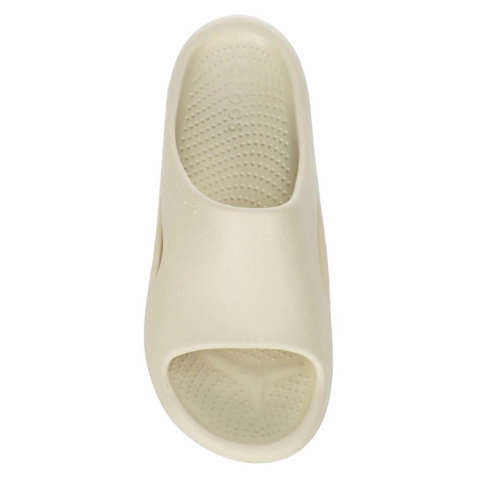 Bone Crocs Unisex Mellow Slide Sandal | Rack Room Shoes