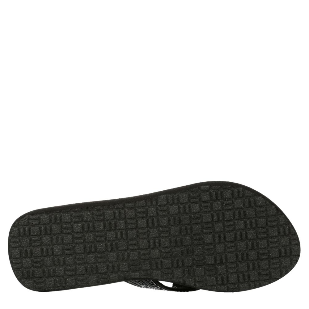 Black Xappeal Womens Samantha Flip Flop Sandal | Promotions Eligible ...