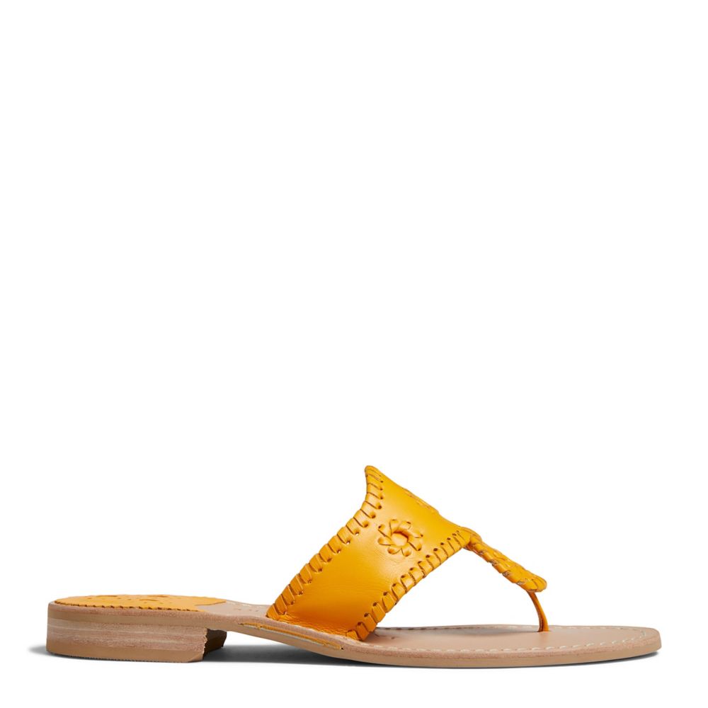 WOMENS JACKS FLAT SANDAL