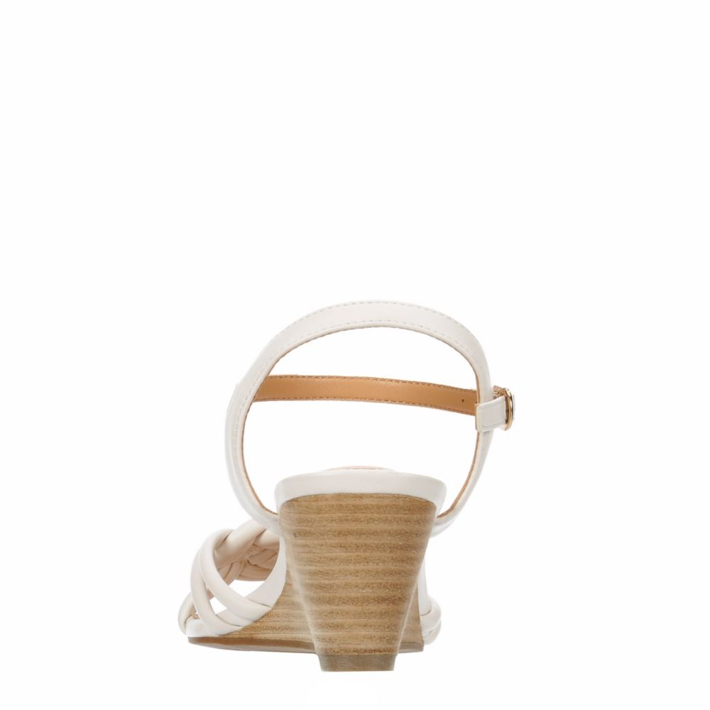 Lauren Blakwell Womens Etta Sandal - Ivory