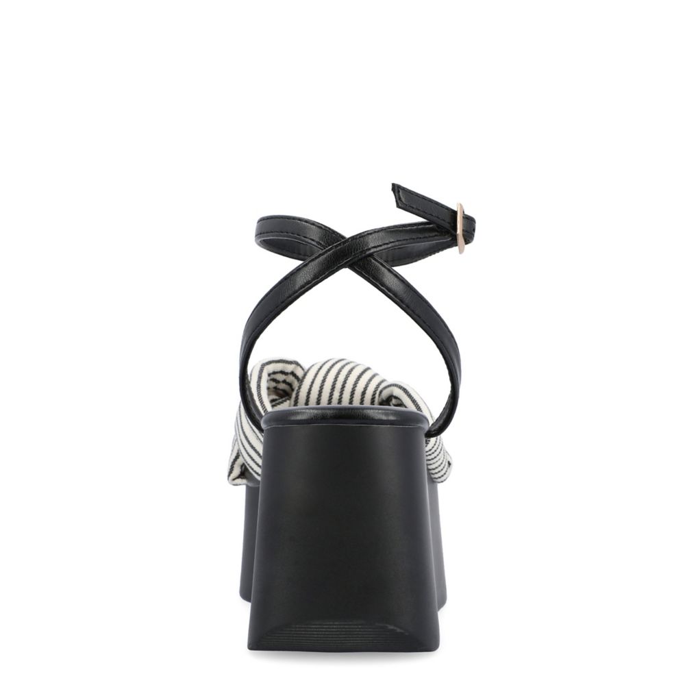 Black Journee Collection Womens Lalee Platform Sandals Sandals Rack