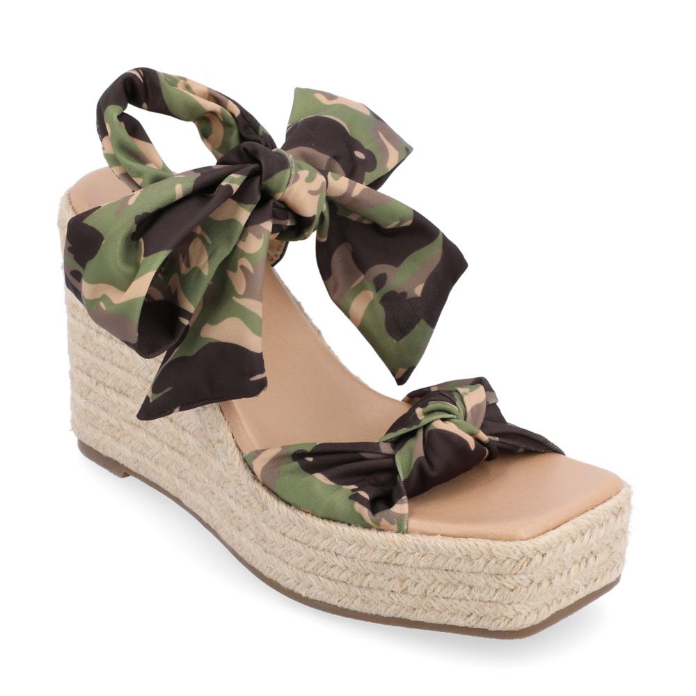 Camo wedges sale