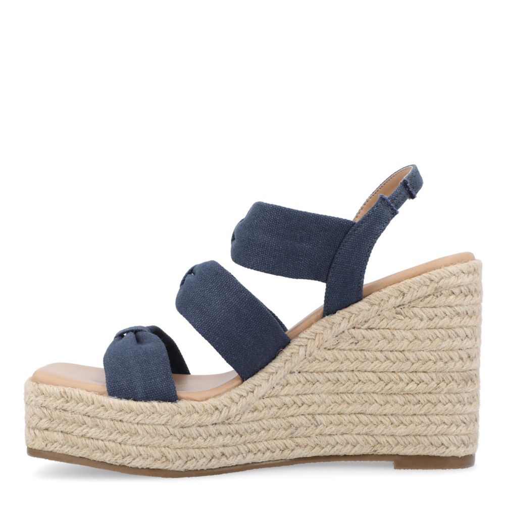 WOMENS SANTORYNN PLATFORM WEDGE SANDAL