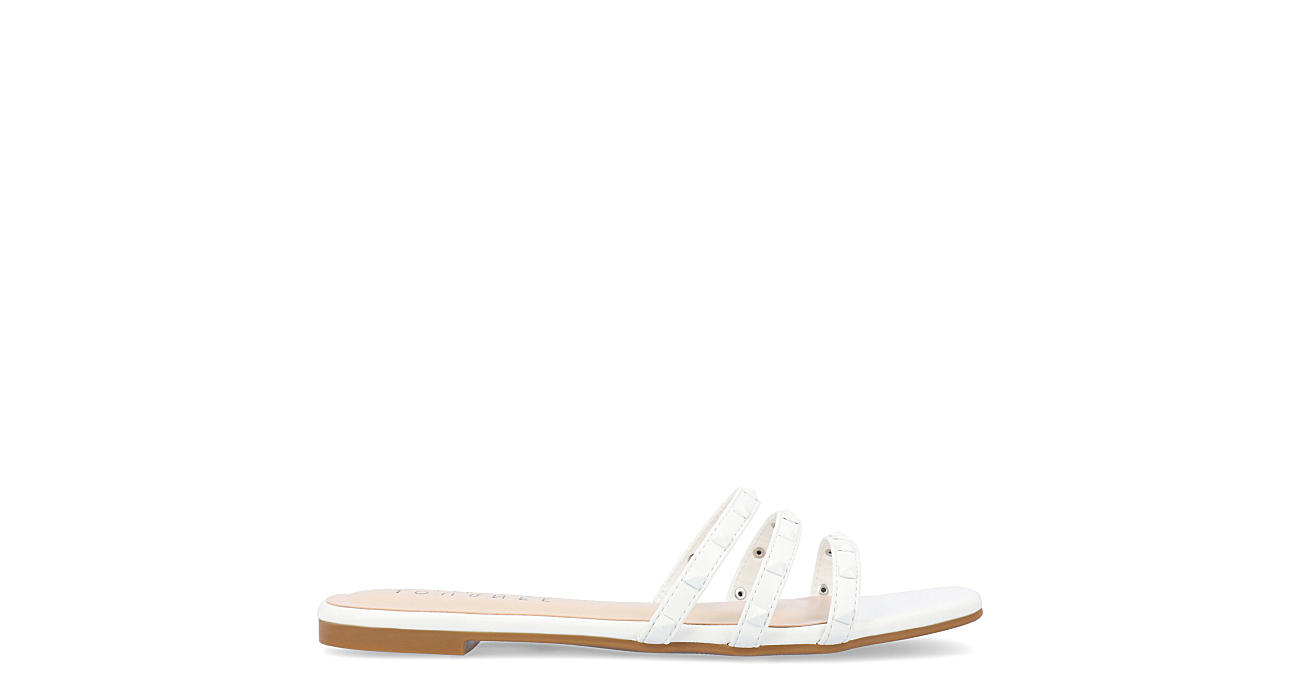 White Journee Collection Womens Camarie Sandal | Sandals | Rack Room Shoes