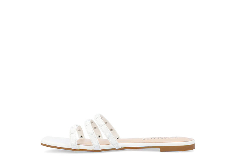 White Journee Collection Womens Camarie Sandal | Sandals | Rack Room Shoes