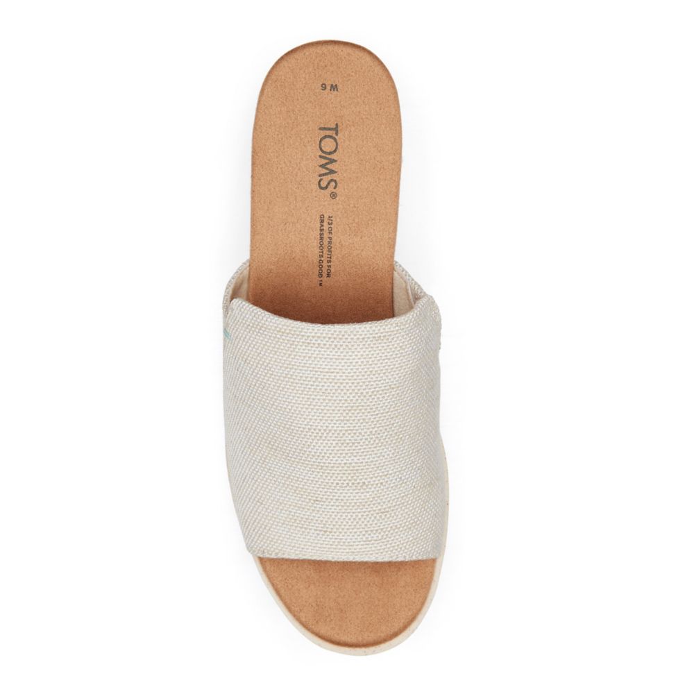 Natural Toms Womens Diana Mule Sandal | Sandals | Rack Room Shoes